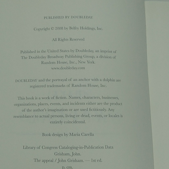 "The Appeal" by John Grisham. Hardback - Picture 3 of 6